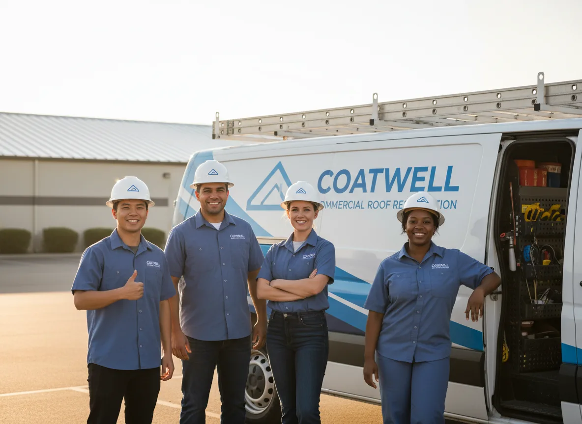 Commercial roof coating company in Lorena, TX
